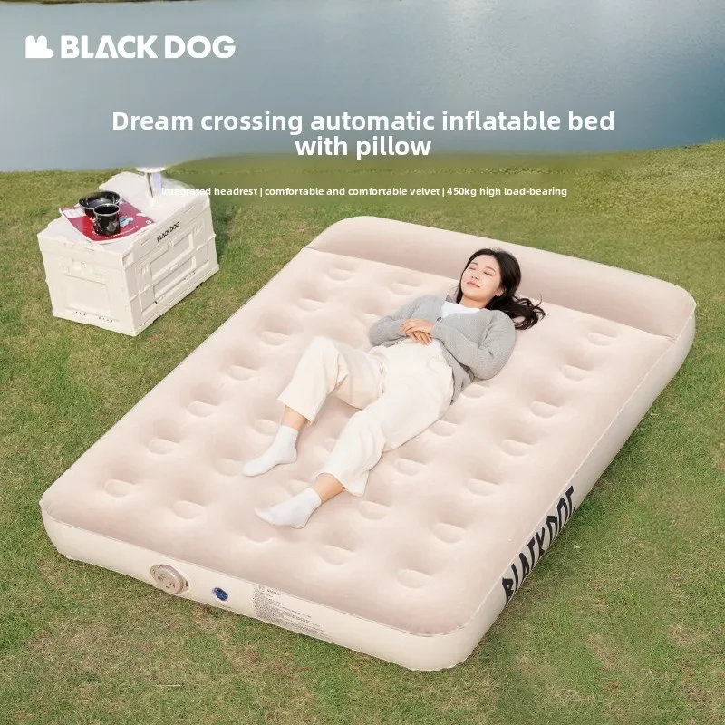 Blackdog Outdoor camping airbed, self-inflating, Black Dog Dream airbed with pillow
Blackdog Outdoor camping airbed, self-inflating, Black Dog Dream airbed with pillow
