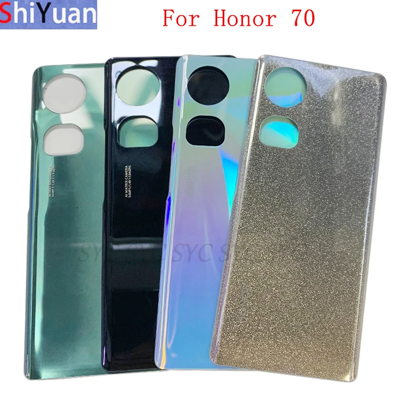 Задняя крышка батарейного отсека для Honor 70, задняя крышка с логотипом, клейкая наклейка, запасные части
Задняя крышка батарейного отсека для Honor 70, задняя крышка с логотипом, клейкая наклейка, запасные части
