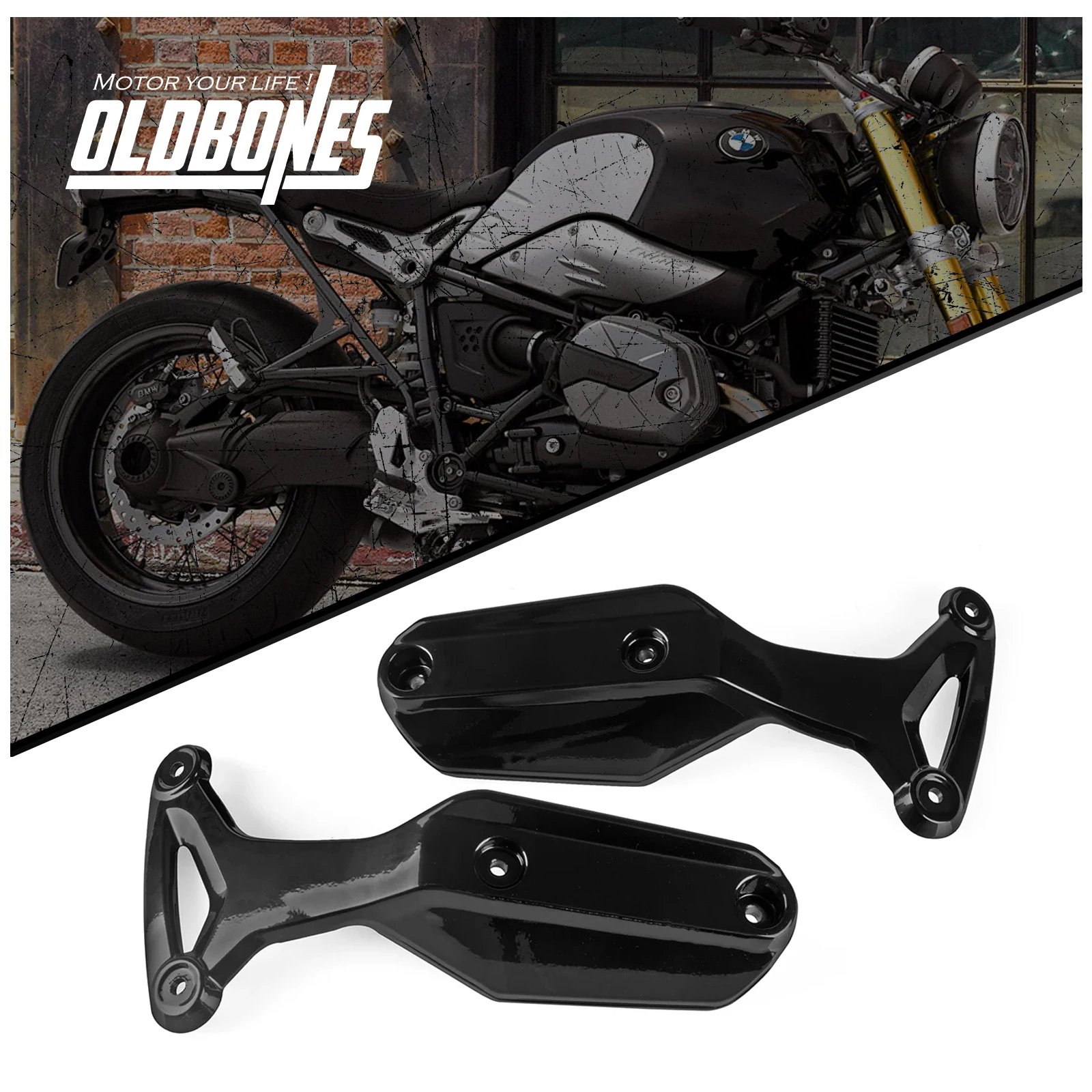 1Pair Aluminum Side Fender Mud Guard Hugger Bracket Motorcycle Accessories For BMW R NineT R9T R NINE T 2014-2025 2024 2023 2022
1Pair Aluminum Side Fender Mud Guard Hugger Bracket Motorcycle Accessories For BMW R NineT R9T R NINE T 2014-2025 2024 2023 2022