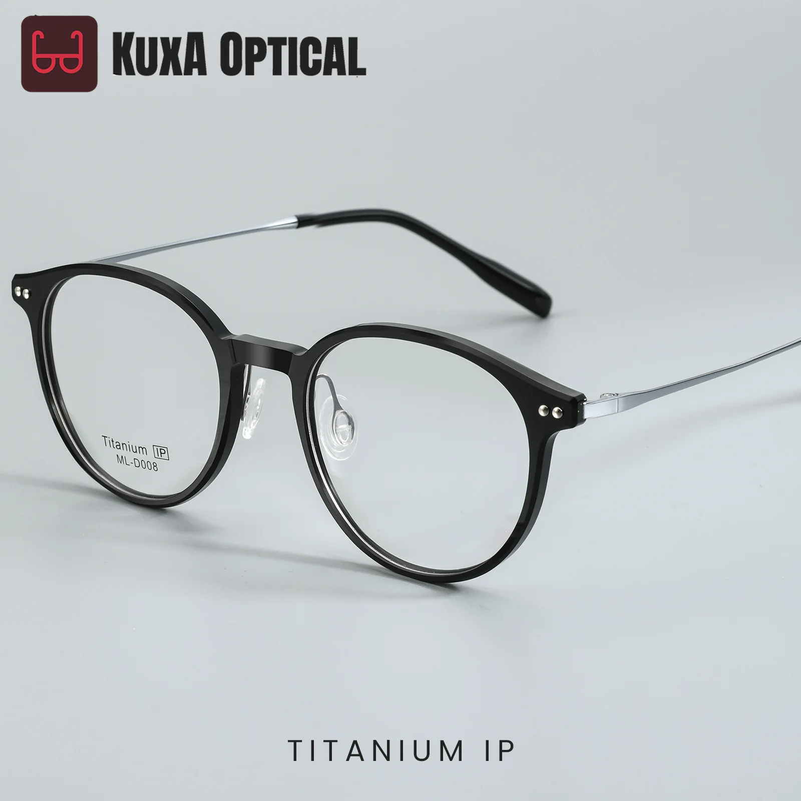 XUKA Luxury Nylon Pure Titanium Men and Women Flexible Fashion SimpleRetro Round Eyeglasses Frame Ultra Light Glasses ML00
XUKA Luxury Nylon Pure Titanium Men and Women Flexible Fashion SimpleRetro Round Eyeglasses Frame Ultra Light Glasses ML00