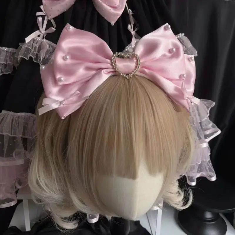 1 Piece Princess Super Large Butterfly Knot Pearl Headband Women Hair Accessories Lolita Maid Cosplay Japanese Headwear
1 Piece Princess Super Large Butterfly Knot Pearl Headband Women Hair Accessories Lolita Maid Cosplay Japanese Headwear