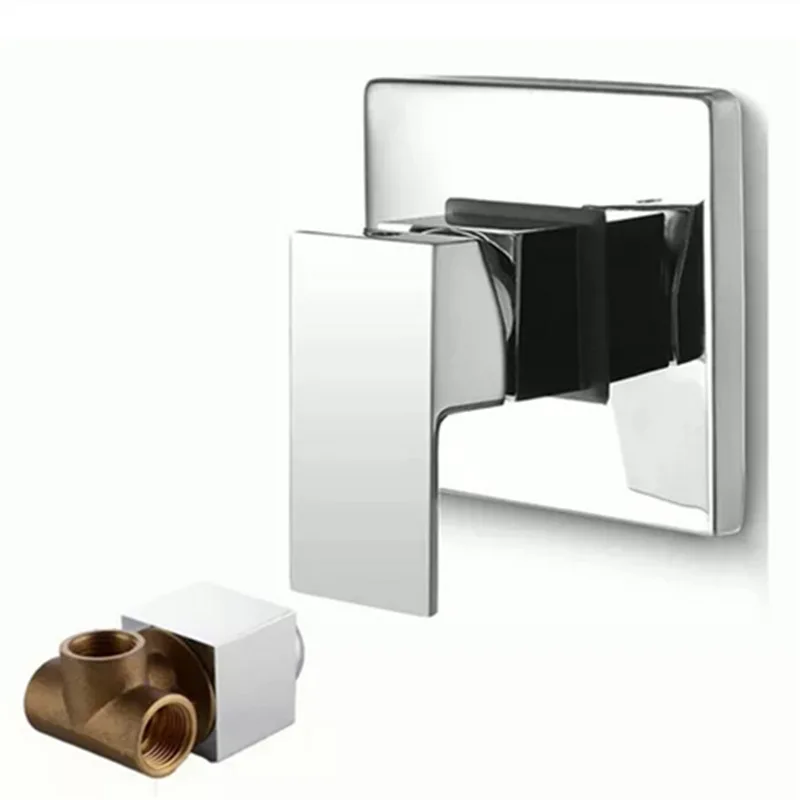 All-copper Concealed Hot and Cold Shower Faucet Square Three-way Wall-type Single-function Water Mixing Valve Bath
All-copper Concealed Hot and Cold Shower Faucet Square Three-way Wall-type Single-function Water Mixing Valve Bath