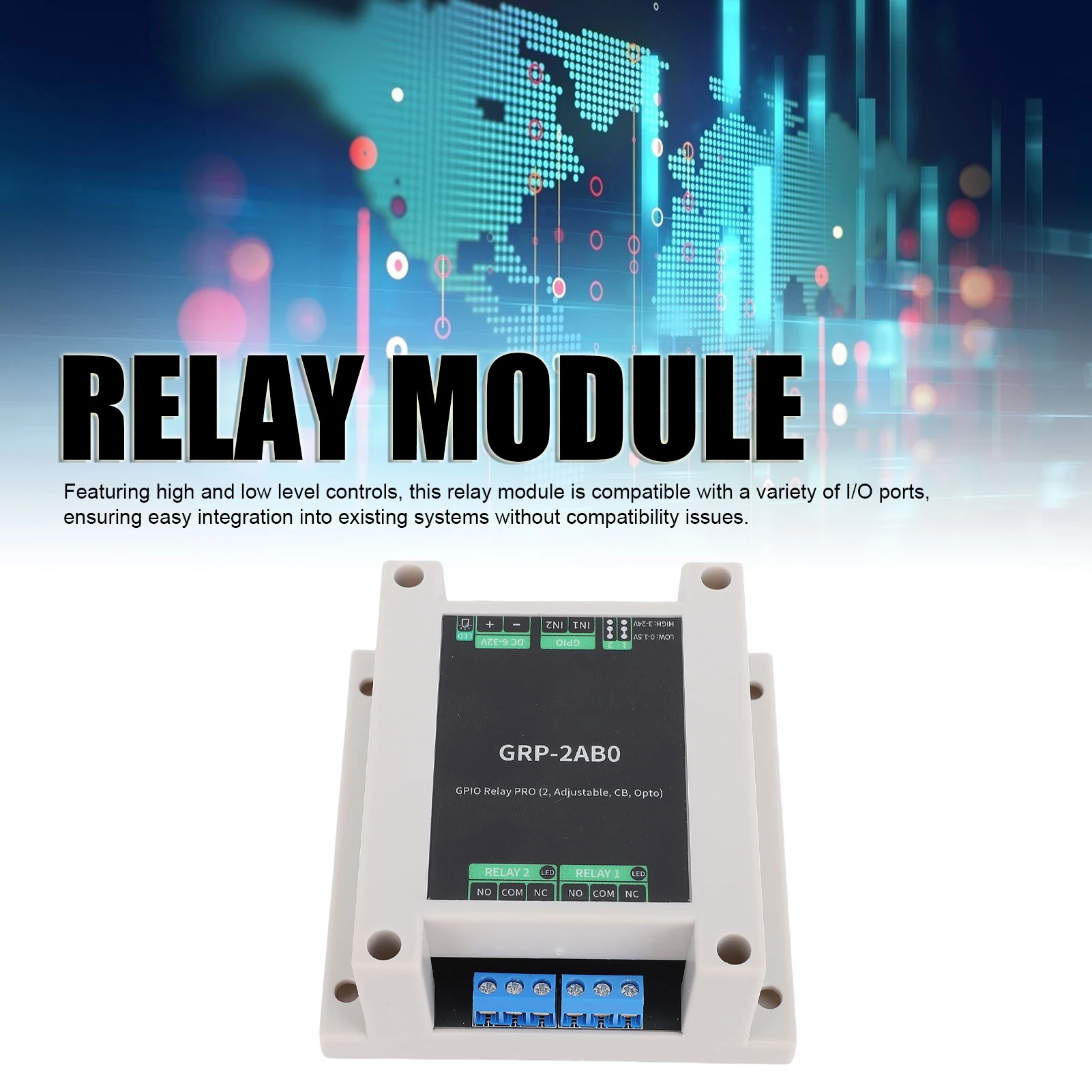 Релейный модуль GPIO Корпус из АБС-пластика Промышленная релейная плата GPID с изоляцией оптопары Модуль триггерного реле высокого низкого уровня
Релейный модуль GPIO Корпус из АБС-пластика Промышленная релейная плата GPID с изоляцией оптопары Модуль триггерного реле высокого низкого уровня