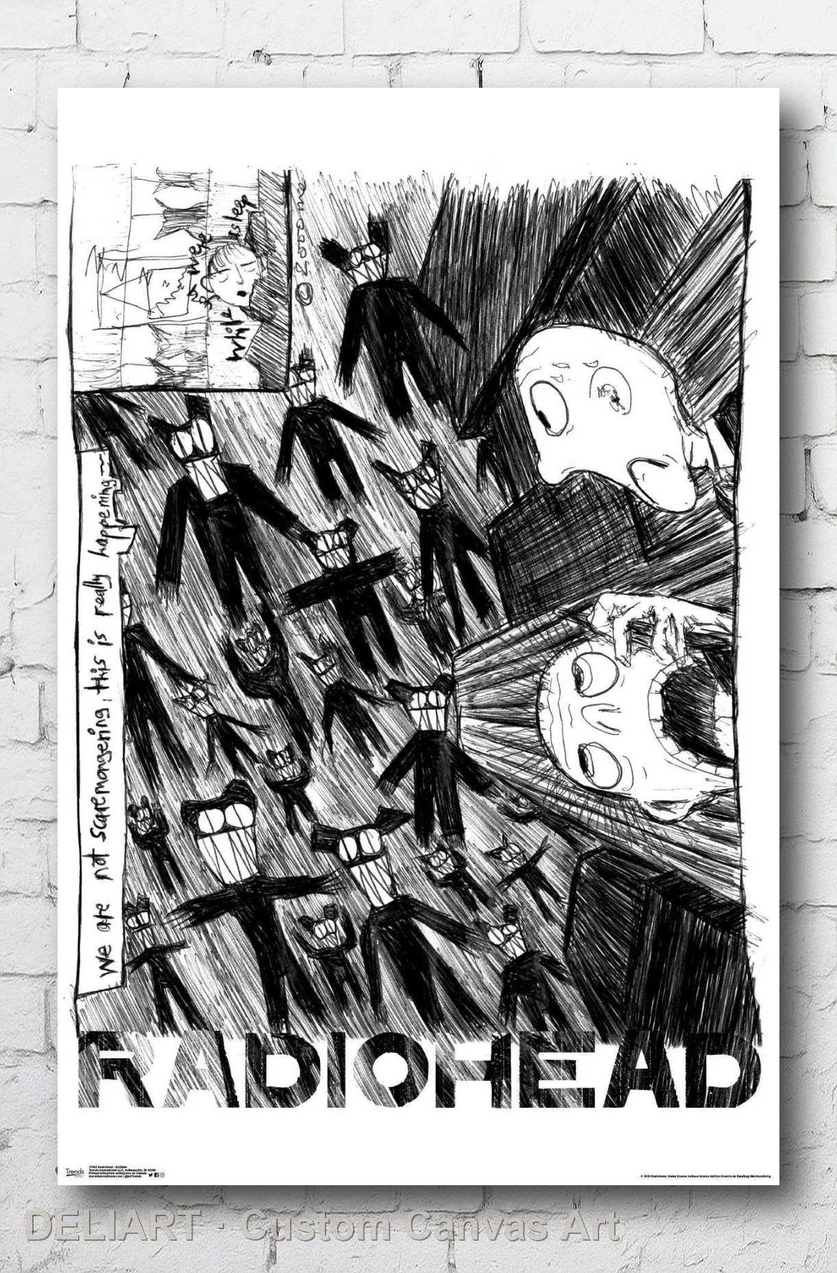 RADIOHEAD - SCRIBBLE MUSIC Canvas Poster Custom Size Available Room Decoration Home Decor Wall Art
RADIOHEAD - SCRIBBLE MUSIC Canvas Poster Custom Size Available Room Decoration Home Decor Wall Art