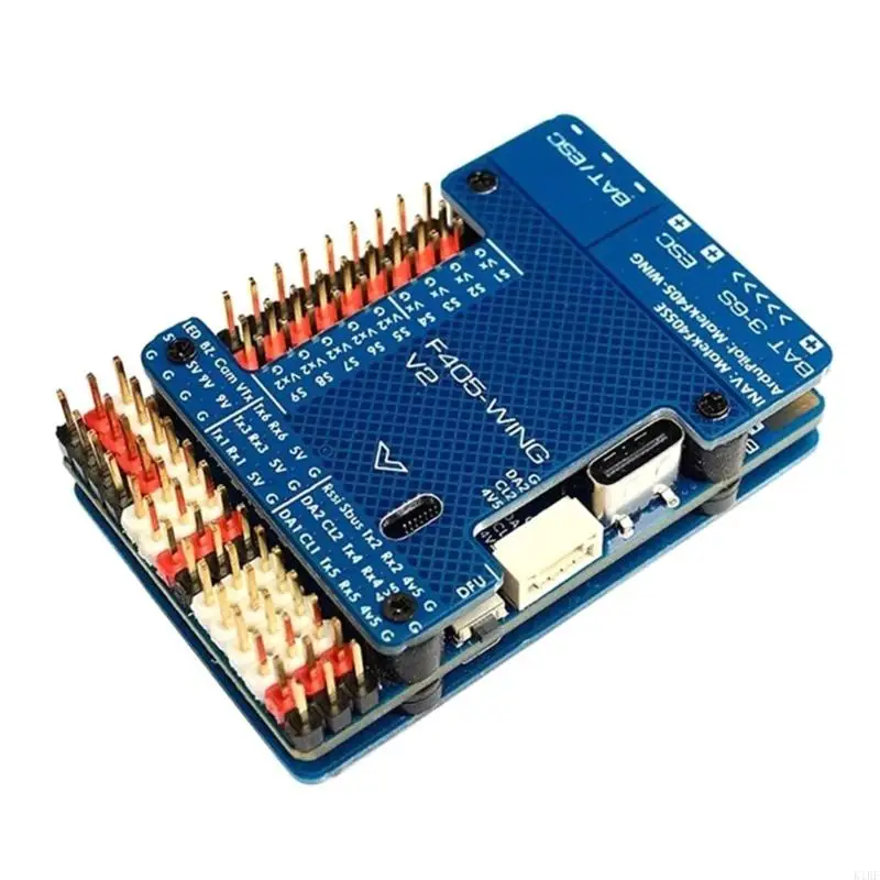 Контроллер полета для F405-Wing-V2 STM32F405RGT6 168 МГц 3-6S Baro OSD для удаленных FPV-дронов Аксессуары K1KF
Контроллер полета для F405-Wing-V2 STM32F405RGT6 168 МГц 3-6S Baro OSD для удаленных FPV-дронов Аксессуары K1KF