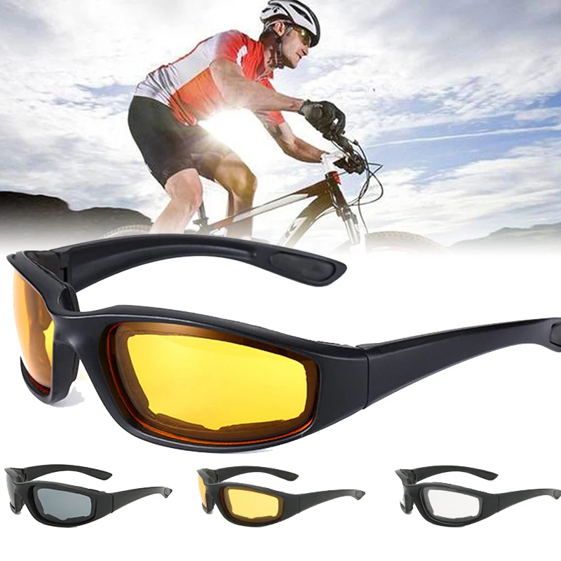 Motorcycle Sunglasses Windproof Anti-glare Dustproof Goggles UV Protection for Cycling Outdoor Sport Running Universal Men Women
Motorcycle Sunglasses Windproof Anti-glare Dustproof Goggles UV Protection for Cycling Outdoor Sport Running Universal Men Women