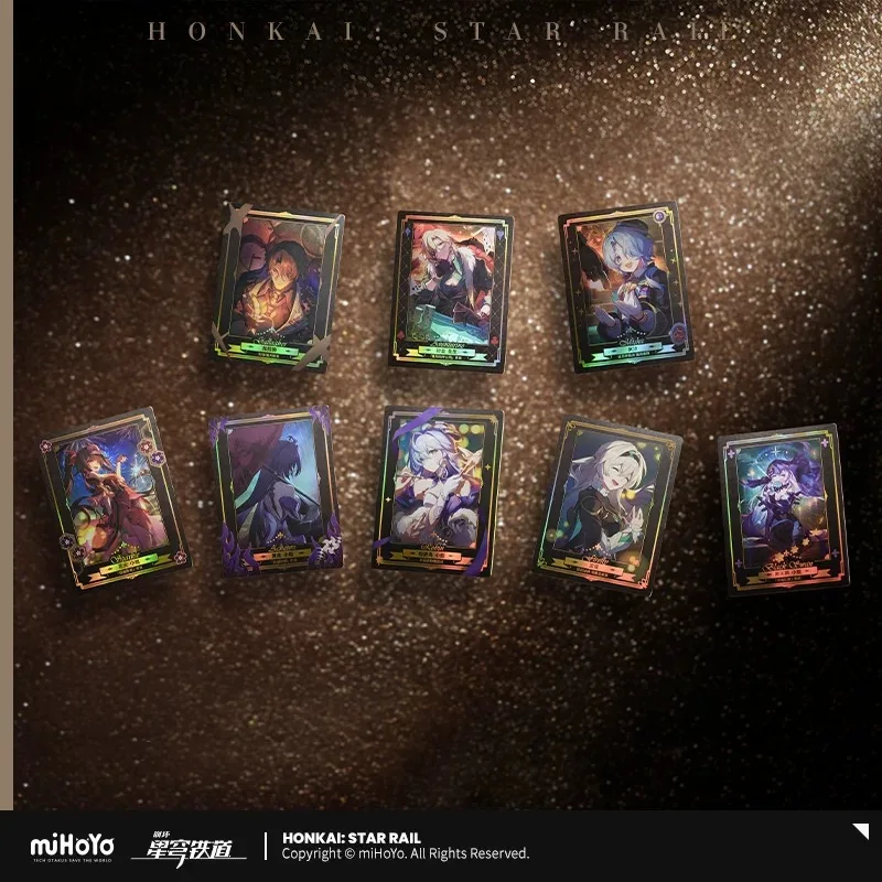 miHoYo Official Genuine Honkai Star Rail Penacony Harmony of Joy Invitation Set Robin Black Swan ShaJin Firefly HuangQuan MiSha
miHoYo Official Genuine Honkai Star Rail Penacony Harmony of Joy Invitation Set Robin Black Swan ShaJin Firefly HuangQuan MiSha