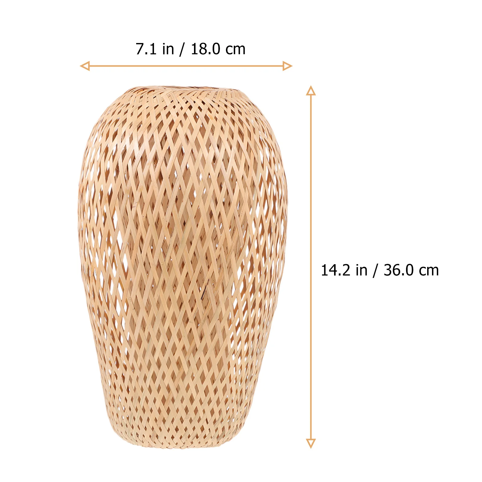 1Pcs Bamboo Woven Lampshade Chinese Style Decorative Ceiling Lamp Cover for Home Dining Room Study Room Chandelier Hanging Lamp
1Pcs Bamboo Woven Lampshade Chinese Style Decorative Ceiling Lamp Cover for Home Dining Room Study Room Chandelier Hanging Lamp
