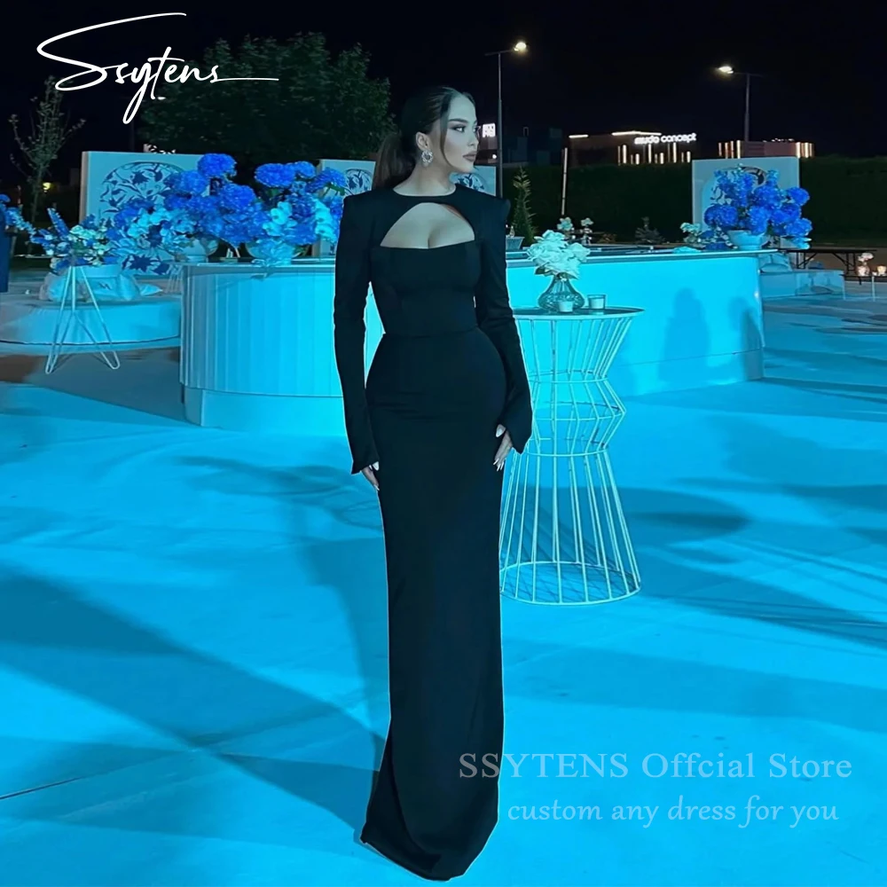 SSYTENS Mermaid Black Prom Dresses Arabia Long Formal Evening Dresses Women Wedding Party Gowns vestidos de noche Customized
SSYTENS Mermaid Black Prom Dresses Arabia Long Formal Evening Dresses Women Wedding Party Gowns vestidos de noche Customized