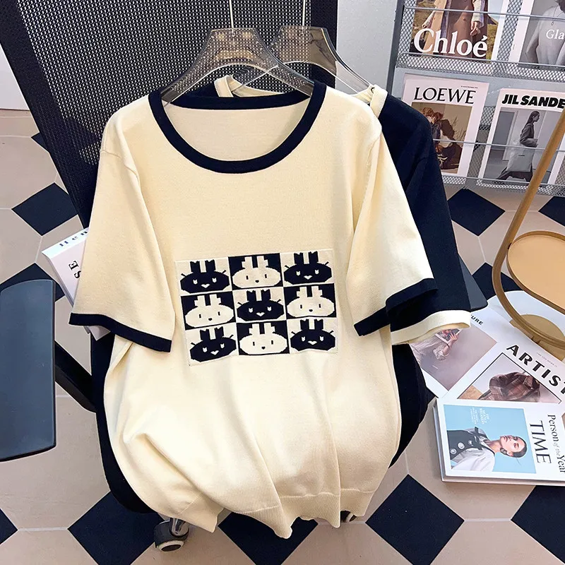 Женский трикотажный топ, Свободный Топ из вискозы с коротким рукавом, размер 5XL, 6XL, 7XL, 8XL, 9XL, 10XL, лето 170
Женский трикотажный топ, Свободный Топ из вискозы с коротким рукавом, размер 5XL, 6XL, 7XL, 8XL, 9XL, 10XL, лето 170