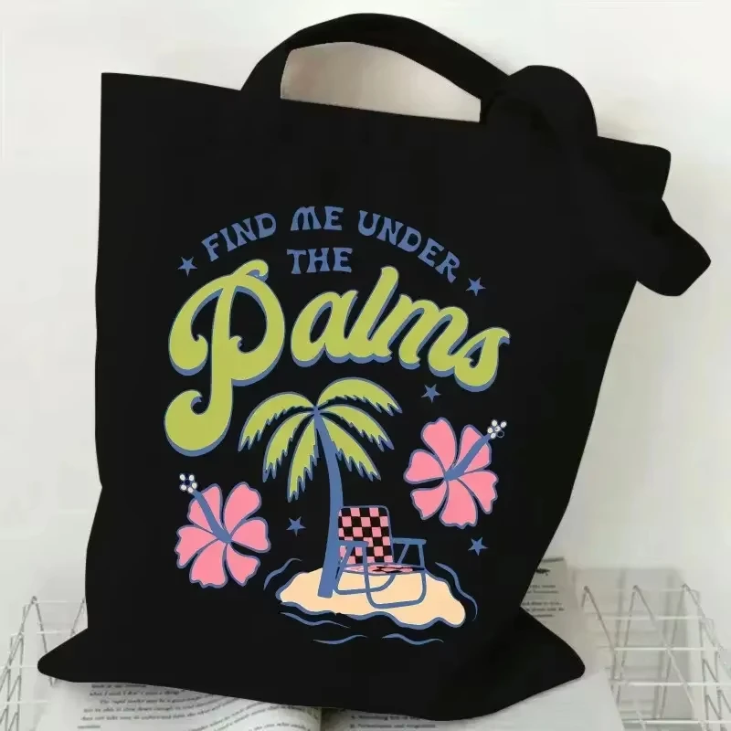 2026 Women's Find Me Under The Palms Tropical Beach Tote Bag Reusable Fashionable and versatile with ample capacity
2026 Women's Find Me Under The Palms Tropical Beach Tote Bag Reusable Fashionable and versatile with ample capacity