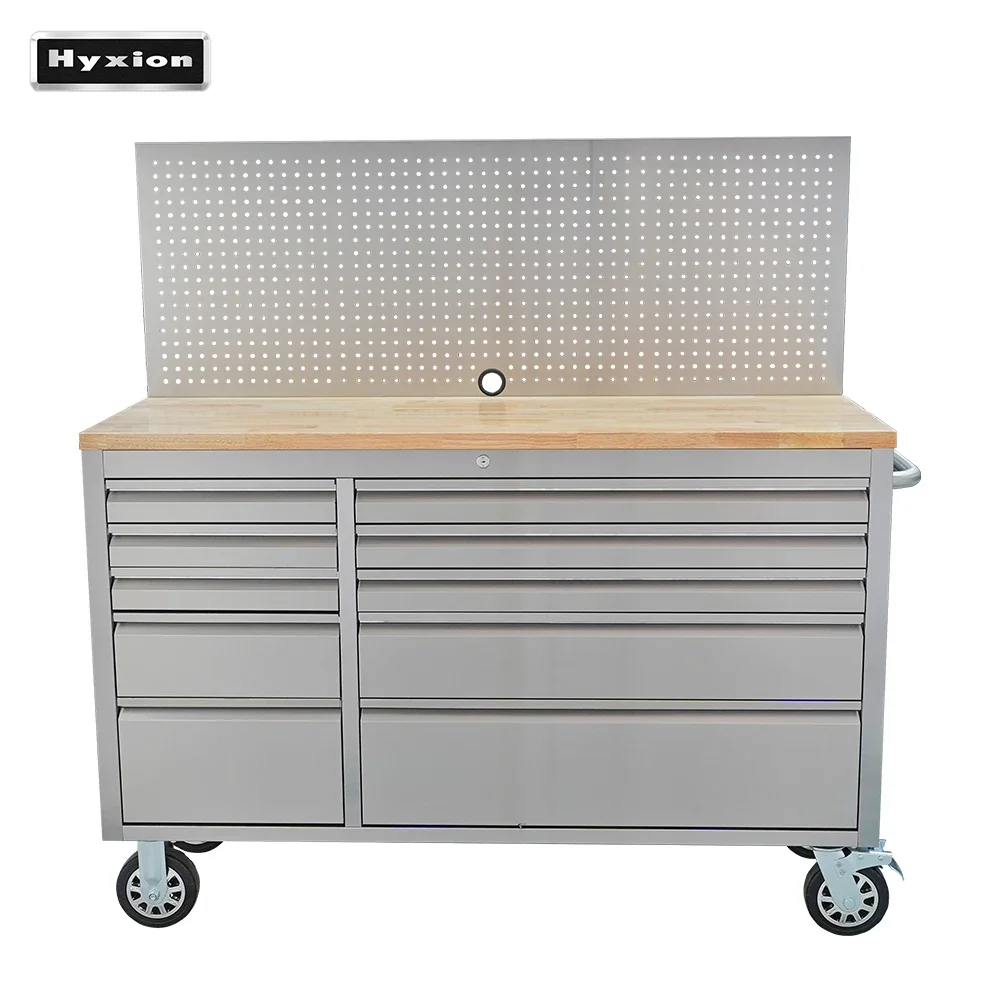 Hyxion manufacturer 55 inch 10 drawer garage tool cabinet
Hyxion manufacturer 55 inch 10 drawer garage tool cabinet