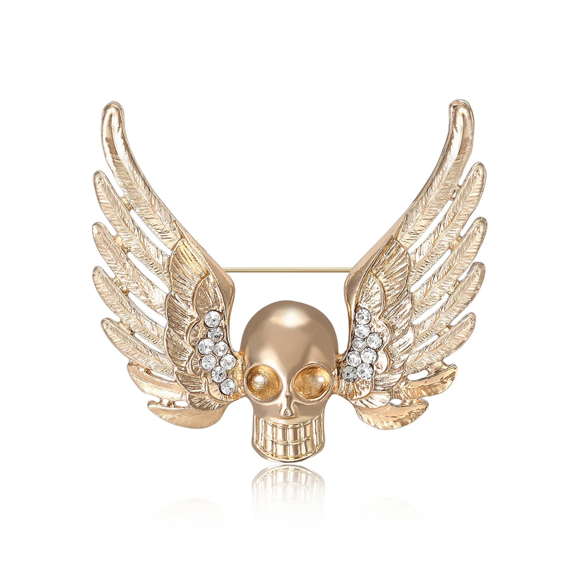Fashion Halloween Skull Wing Brooch Women's Unisex Auit Lapel Pin Office Party Friend Gift Everyday Jewelry Gift
Fashion Halloween Skull Wing Brooch Women's Unisex Auit Lapel Pin Office Party Friend Gift Everyday Jewelry Gift