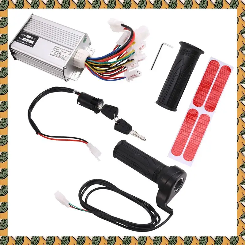 A77I 48V 1000W Electric Scooter Brush Controller +Throttle+Accelerator+Lock Kit For Electric Bike/Electric Scooter
A77I 48V 1000W Electric Scooter Brush Controller +Throttle+Accelerator+Lock Kit For Electric Bike/Electric Scooter