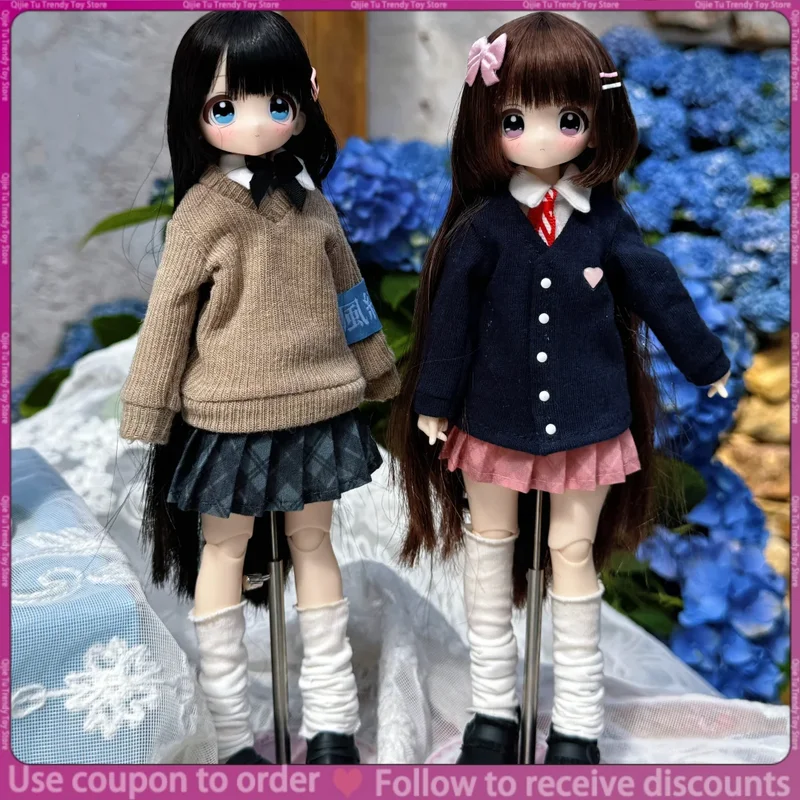 Genuine Don'T Touch My Bangs 1/6 Bjd Blind Box Hair-Implanted Movable Doll Trendy Toy Figurine Cute Gift For Girls Decoration
Genuine Don'T Touch My Bangs 1/6 Bjd Blind Box Hair-Implanted Movable Doll Trendy Toy Figurine Cute Gift For Girls Decoration