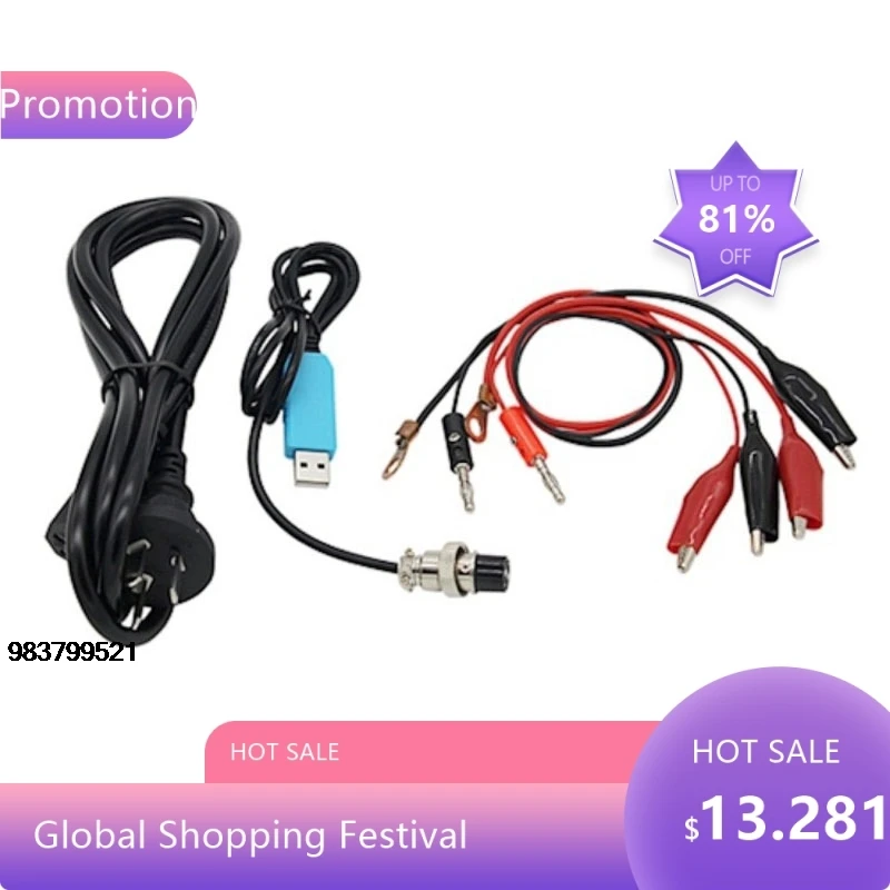 1842Exclusive price Battery Capacity Charge Discharge Tester 30V 5-10A 150W Electronic Load Mobile Power Head Te
1842Exclusive price Battery Capacity Charge Discharge Tester 30V 5-10A 150W Electronic Load Mobile Power Head Te