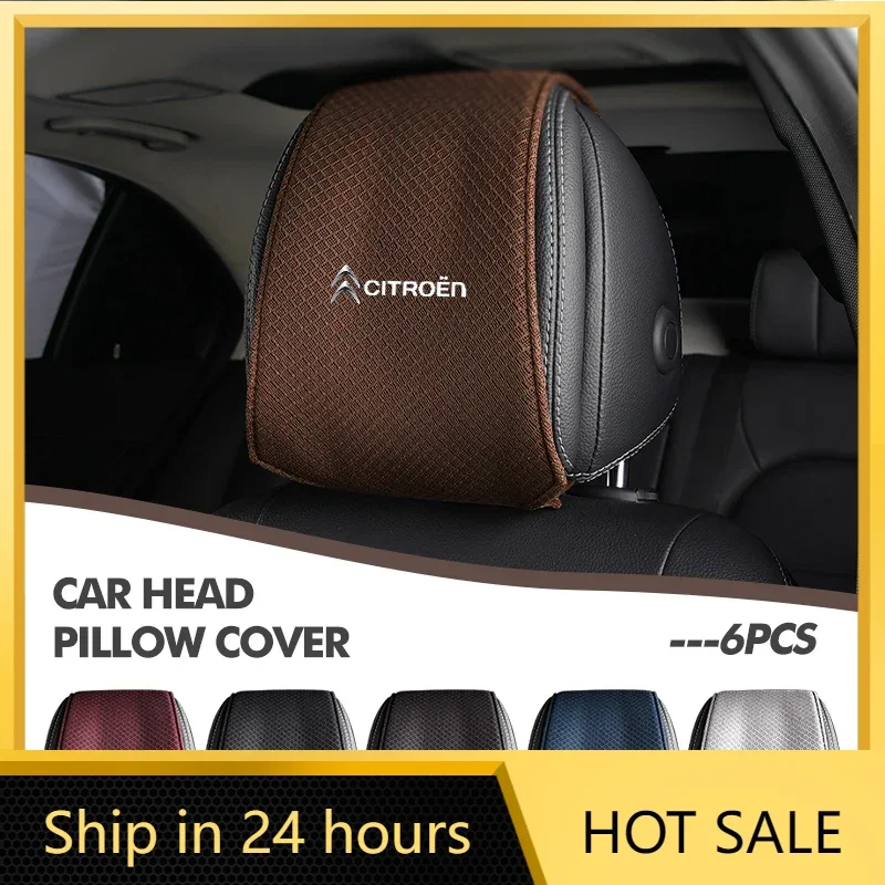 Car Sticker Ice Silk Car Seat Headrest Pillow Case Neck Dustproof Cover For Citroen Grand Berlingo Jumper Celysee Xsara Picasso
Car Sticker Ice Silk Car Seat Headrest Pillow Case Neck Dustproof Cover For Citroen Grand Berlingo Jumper Celysee Xsara Picasso