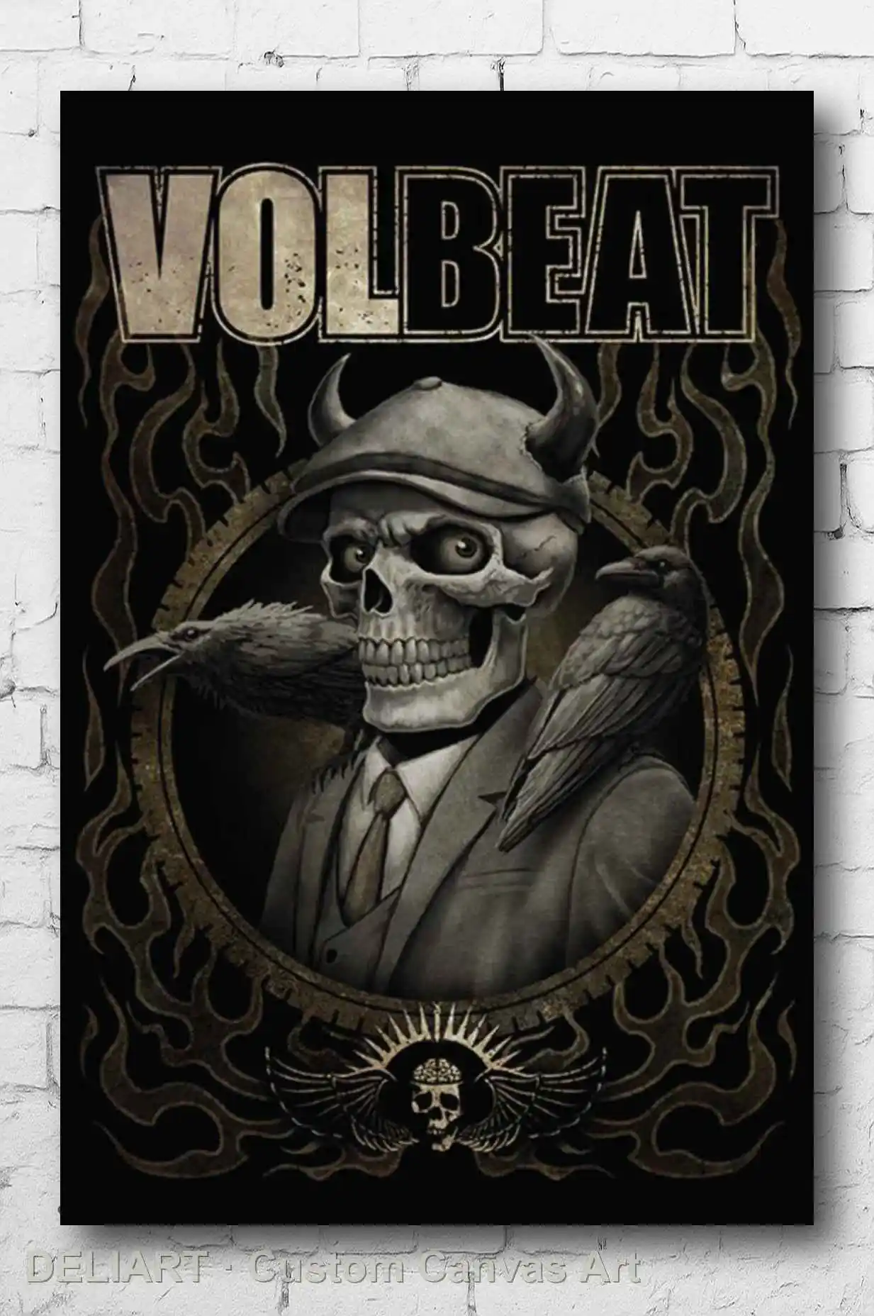 VOLBEAT - SKELETON Canvas Poster MUSIC Custom Size Available Room Decoration Home Decor Wall Art
VOLBEAT - SKELETON Canvas Poster MUSIC Custom Size Available Room Decoration Home Decor Wall Art