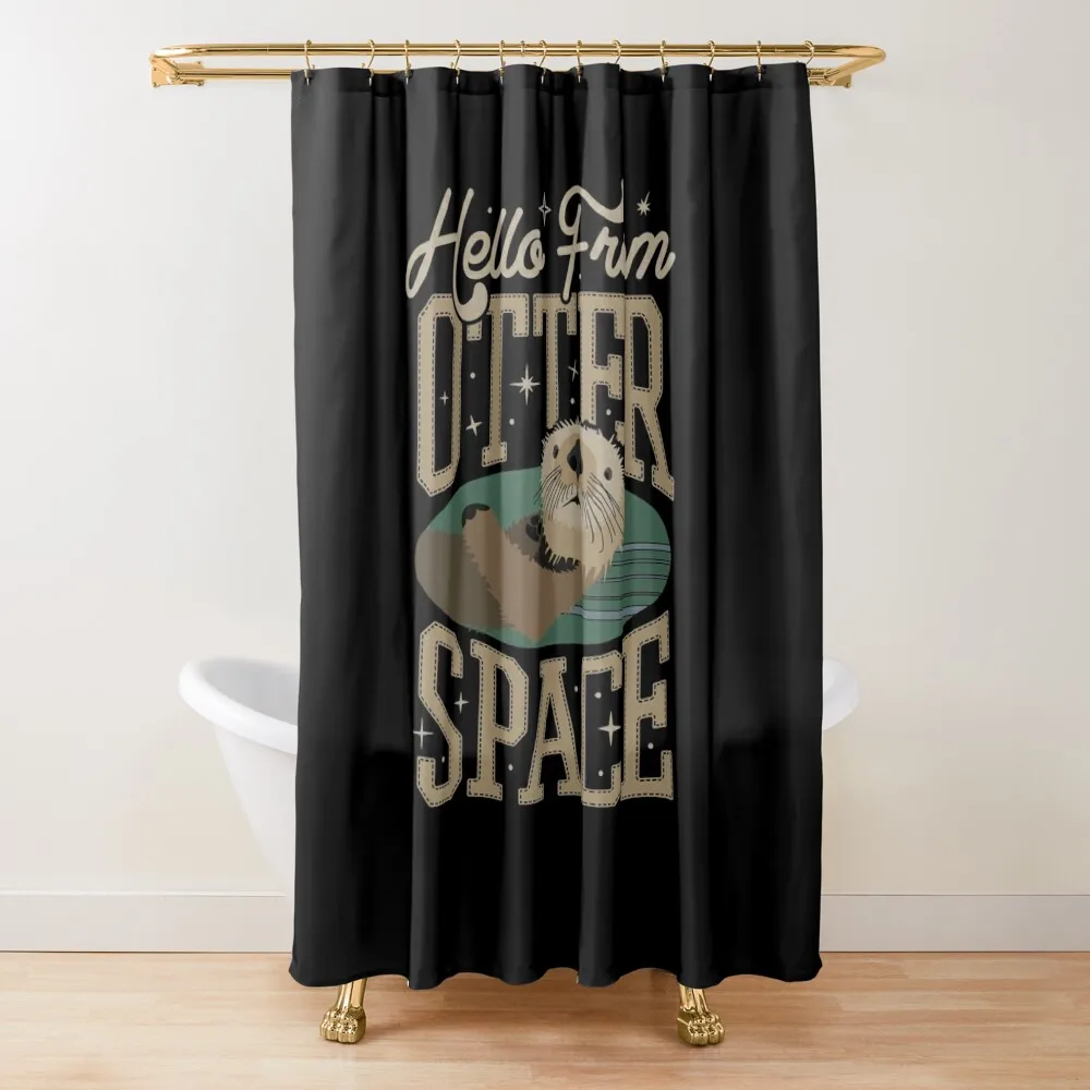 Otter Gift Hello From Otter Space Funny Otter Shower Curtain Luxury Bathroom Waterproof Shower And Anti-Mold Curtain
Otter Gift Hello From Otter Space Funny Otter Shower Curtain Luxury Bathroom Waterproof Shower And Anti-Mold Curtain