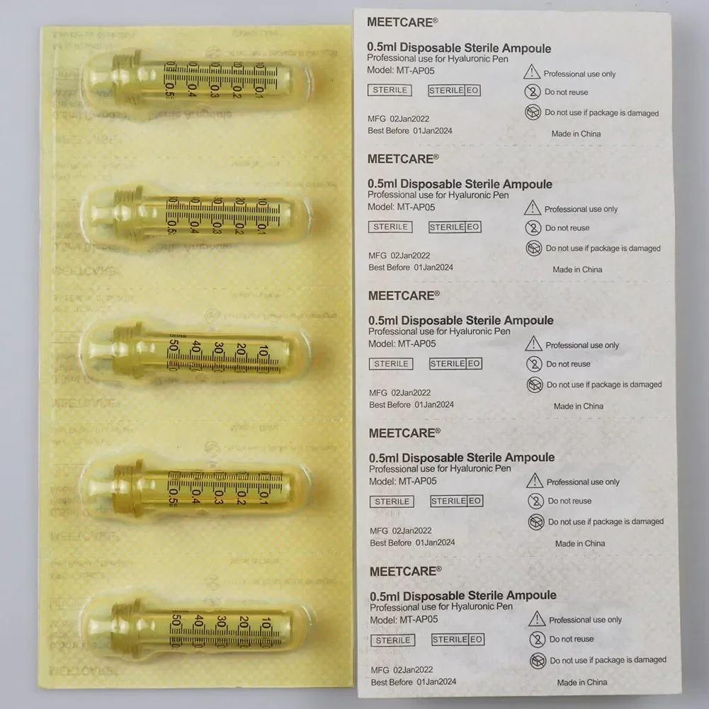 Disposable ampoule head 0.3ml 0.5ml sterile atomization for hyaluronic acid filling pen beauty lip filling tool needle Painless
Disposable ampoule head 0.3ml 0.5ml sterile atomization for hyaluronic acid filling pen beauty lip filling tool needle Painless
