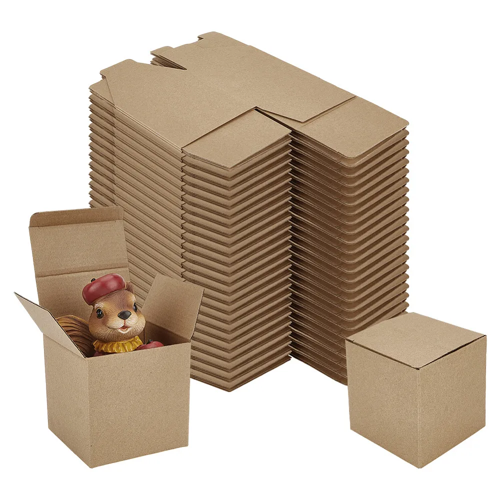 Kraft Paper Mailer Boxes Square Wheat 10x10x10.3cm
Kraft Paper Mailer Boxes Square Wheat 10x10x10.3cm