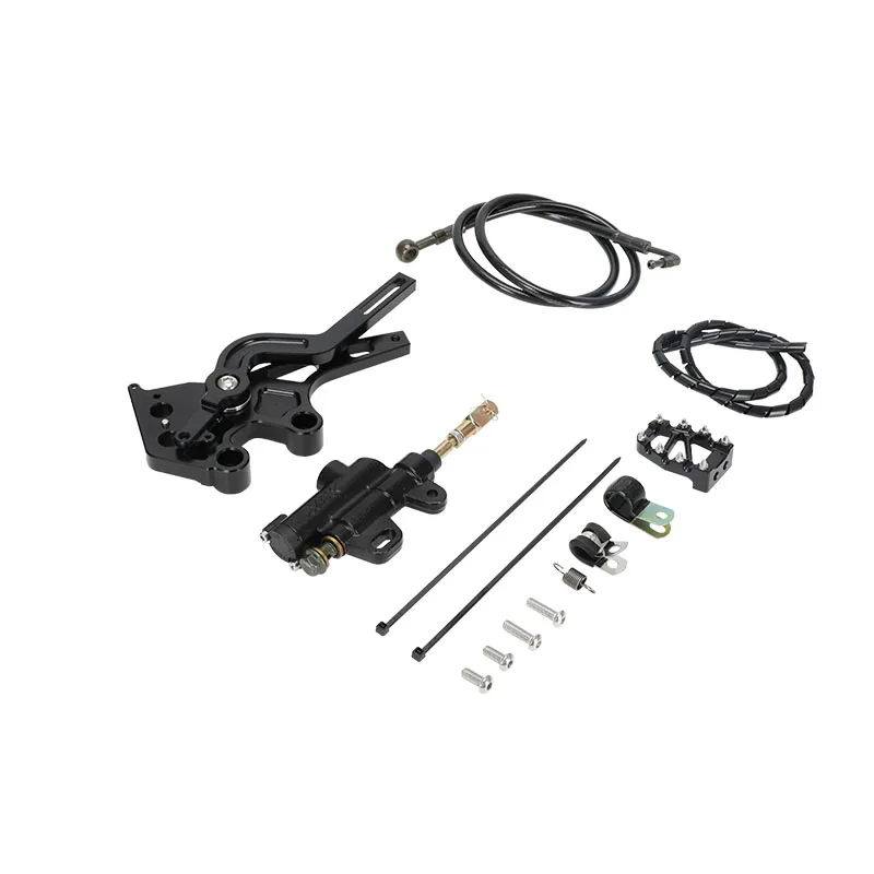 Motorcycle Parts Brake Reservoir Hydraulic Foot Brake Pedal Lever Hose Kit Set For Talaria Sting MX3 MX4 MX5 Electric Bike JFG
Motorcycle Parts Brake Reservoir Hydraulic Foot Brake Pedal Lever Hose Kit Set For Talaria Sting MX3 MX4 MX5 Electric Bike JFG