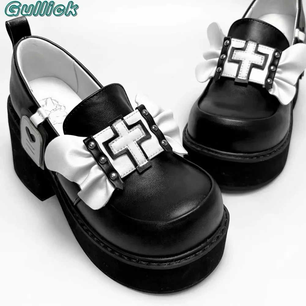 Gullick Butterfly Pumps Round Toe Thick Heel Solid Cover Heel Women Shoes Rivets Height Increasing Leisure Time Outwear Shoes
Gullick Butterfly Pumps Round Toe Thick Heel Solid Cover Heel Women Shoes Rivets Height Increasing Leisure Time Outwear Shoes