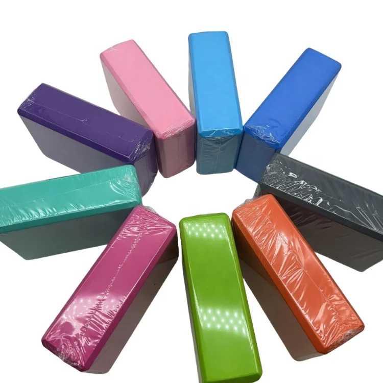 Lightweight Odorless Moisture-proof High Density 3*6*9" EVA Foam Yoga Block Brick
Lightweight Odorless Moisture-proof High Density 3*6*9" EVA Foam Yoga Block Brick