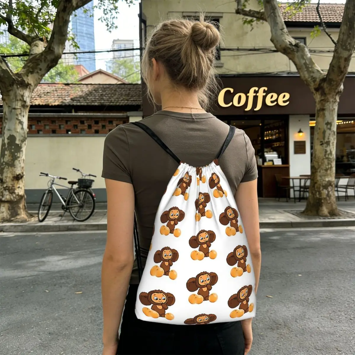 Cheburashka Backpacks Multi-function Drawstring Bundle Pocket Sports Bag Book Bags for Man Woman Students
Cheburashka Backpacks Multi-function Drawstring Bundle Pocket Sports Bag Book Bags for Man Woman Students