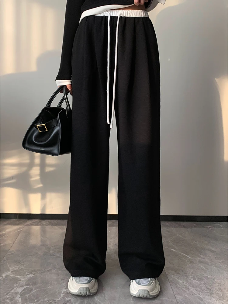 Casual American Sle Bla Sport Pants Women's Autumn Winter Wide Leg Casual Sweatpants Versatile Loose Fit Straight Tube
Casual American Sle Bla Sport Pants Women's Autumn Winter Wide Leg Casual Sweatpants Versatile Loose Fit Straight Tube