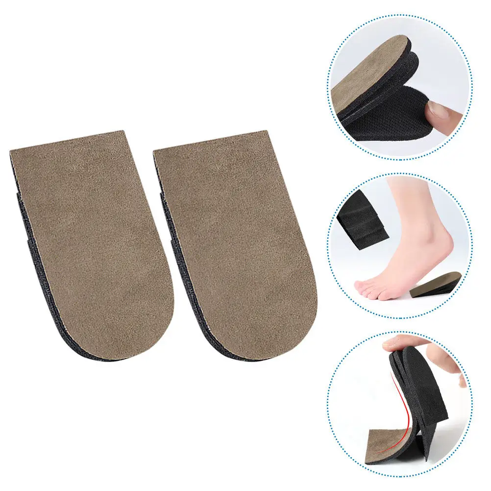 1Pair Invisible Height Increase Pads Comfortable Anti Slip Wearable Cushions for Shoes Pressure Relieving Heel Inserts
1Pair Invisible Height Increase Pads Comfortable Anti Slip Wearable Cushions for Shoes Pressure Relieving Heel Inserts