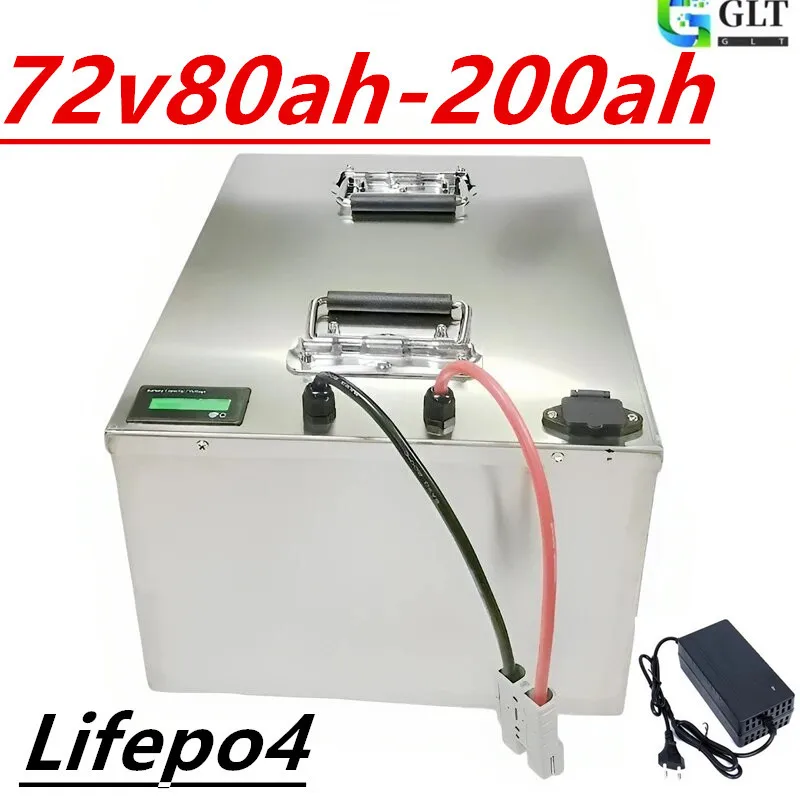 Аккумуляторная батарея Lifepo4 72V 80Ah 100Ah 120Ah 150Ah 200Ah с Bluetooth BMS и приложением для электромобилей, гольф-каров, мотоциклов и мини-автомобилей мощностью 5000W 8000W
Аккумуляторная батарея Lifepo4 72V 80Ah 100Ah 120Ah 150Ah 200Ah с Bluetooth BMS и приложением для электромобилей, гольф-каров, мотоциклов и мини-автомобилей мощностью 5000W 8000W
