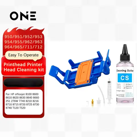 950 951 952 953 954 955 962 711 712 Printer Head Printhead Cleaning Kit For HP 8100 8610 8600 8660 T120 T520 7740 7720 8210 8710