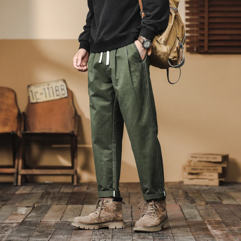 889 New cotton high-end men's trend multi-pocket casual loose hundred tie outdoor work trousers
889 New cotton high-end men's trend multi-pocket casual loose hundred tie outdoor work trousers