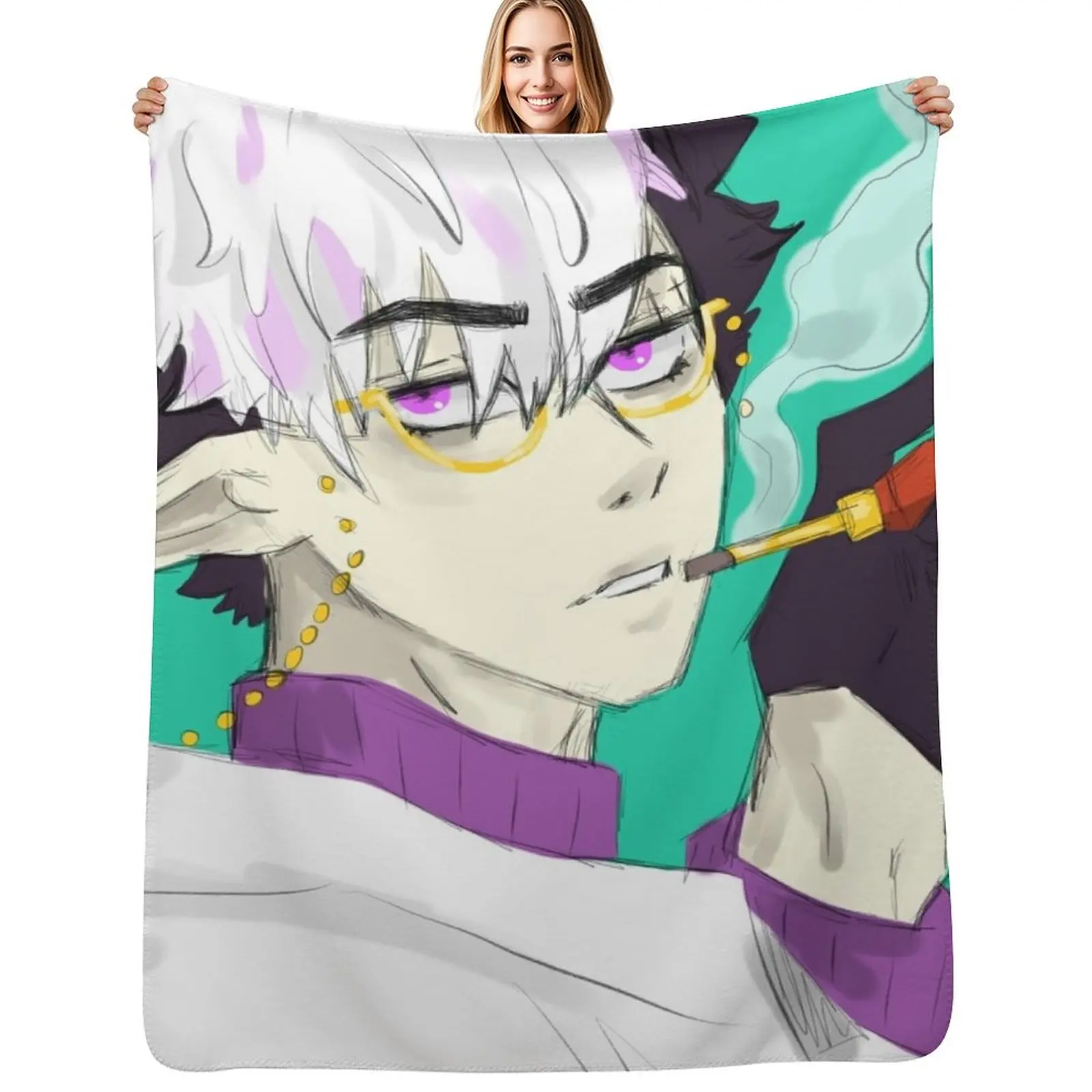 Tsuchigomori Throw Blanket Flannel Fleece Soft Warm Throw Blanket
Tsuchigomori Throw Blanket Flannel Fleece Soft Warm Throw Blanket