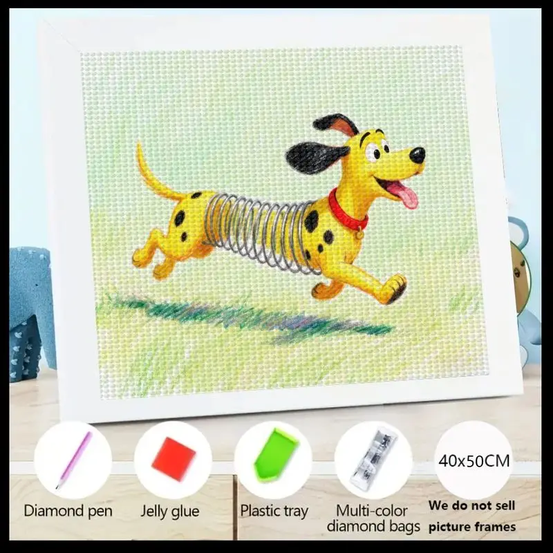1 шт., набор для алмазной живописи 5D с милым мультяшным весенним собакой, сделай сам, полная дрель, хрустальные стразы, искусство животных для детей и взрослых, креатив
1 шт., набор для алмазной живописи 5D с милым мультяшным весенним собакой, сделай сам, полная дрель, хрустальные стразы, искусство животных для детей и взрослых, креатив