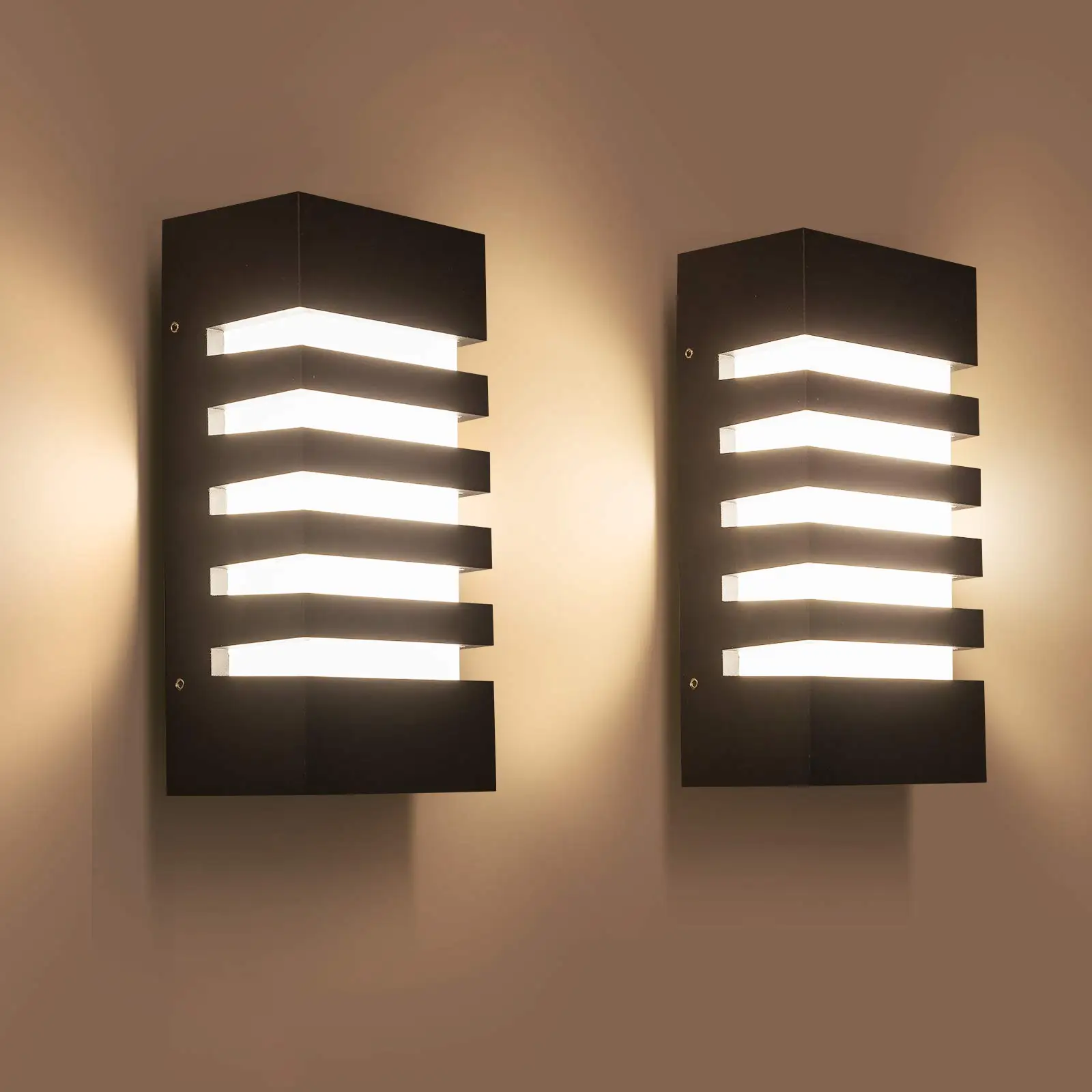 Outdoor Wall Light 12W LED Modern Wall Sconce Lamp Exterior Wall-Mounted Garden Corridor Porch Patio Light Waterproof
Outdoor Wall Light 12W LED Modern Wall Sconce Lamp Exterior Wall-Mounted Garden Corridor Porch Patio Light Waterproof