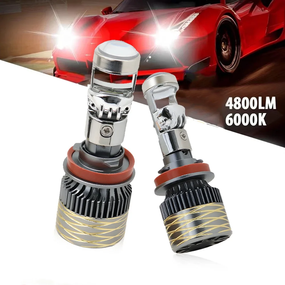 A81 H7 H4 Car Headlight Bulbs Mini projector Lens H11 H8 H9 9005 9006 HB3 HB4 Canbus Auto LED Projector Bulbs 4800lm 60W
A81 H7 H4 Car Headlight Bulbs Mini projector Lens H11 H8 H9 9005 9006 HB3 HB4 Canbus Auto LED Projector Bulbs 4800lm 60W