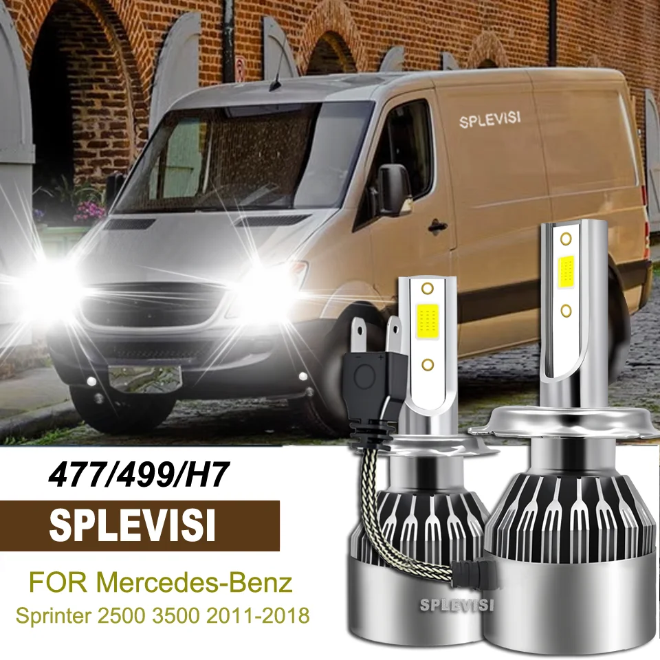 High Power 300% Brighter Chips Car Headlight Bulbs 12V H7 6000K For Mercedes-Benz Sprinter 2500 3500 2011-2015 2016 2017 2018
High Power 300% Brighter Chips Car Headlight Bulbs 12V H7 6000K For Mercedes-Benz Sprinter 2500 3500 2011-2015 2016 2017 2018