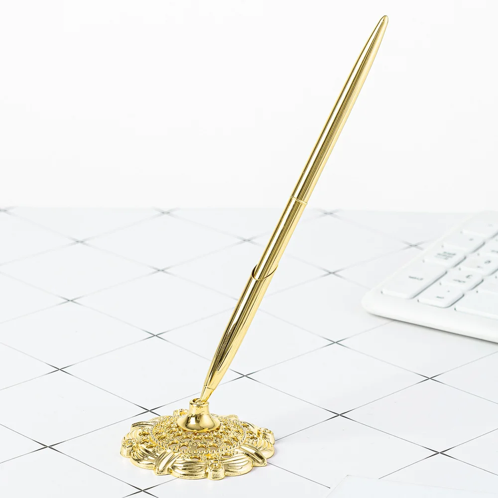 Metal Desk Pen Table Pen Ballpoint Pen Learn Office School Stationery Gift Luxury Pen Business Writing Pen for Reception
Metal Desk Pen Table Pen Ballpoint Pen Learn Office School Stationery Gift Luxury Pen Business Writing Pen for Reception