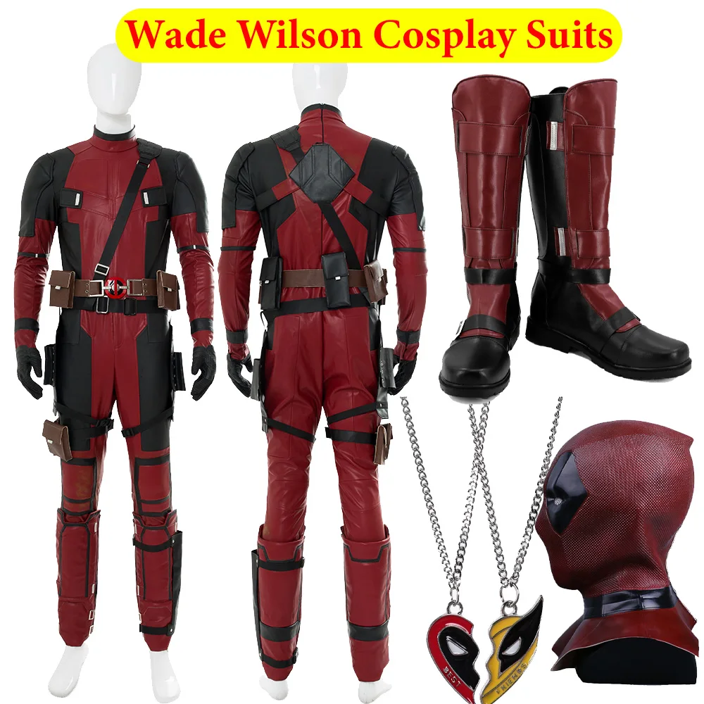 Fantasia Dead Cosplay Wade Costume Men Adult Outfits Pool Roleplay Clothing Male Superhero Suits Gloves Wilson Halloween Clothes
Fantasia Dead Cosplay Wade Costume Men Adult Outfits Pool Roleplay Clothing Male Superhero Suits Gloves Wilson Halloween Clothes