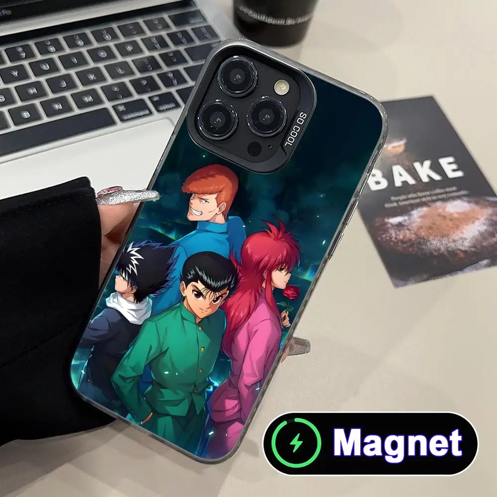 Anime Yu Yu Hakusho Phone Case for iPhone 17 16 15 14 13 12 11 Air Pro Max Plus Colorful Silver Magnet Cover
Anime Yu Yu Hakusho Phone Case for iPhone 17 16 15 14 13 12 11 Air Pro Max Plus Colorful Silver Magnet Cover