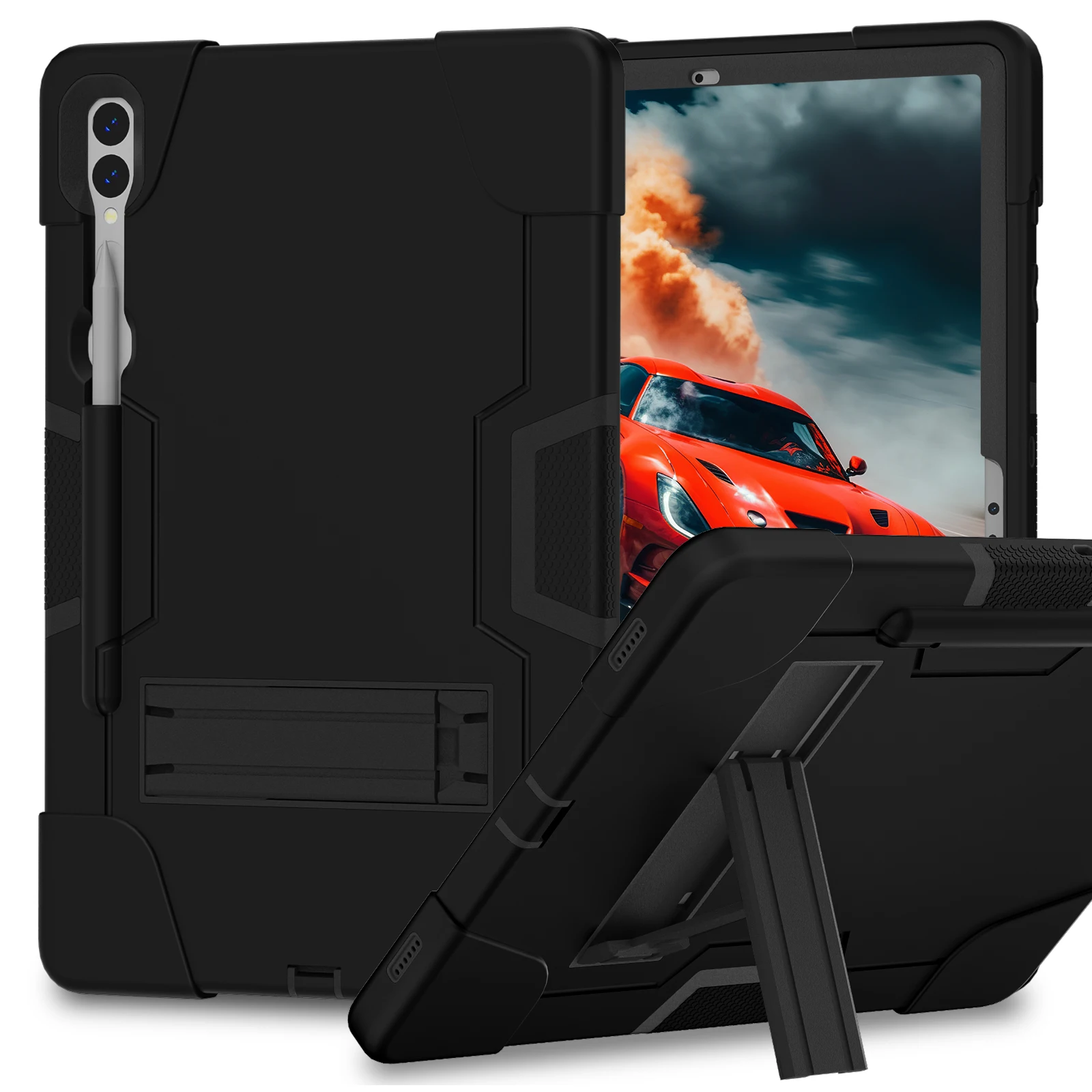 Tablet Case For Samsung Tab S9 S10 S9FE Plus Samsung Tab Cases A9 A8 A7 S6 Lite Heavy Duty Shockproof Stand Holder Hard Cover
Tablet Case For Samsung Tab S9 S10 S9FE Plus Samsung Tab Cases A9 A8 A7 S6 Lite Heavy Duty Shockproof Stand Holder Hard Cover