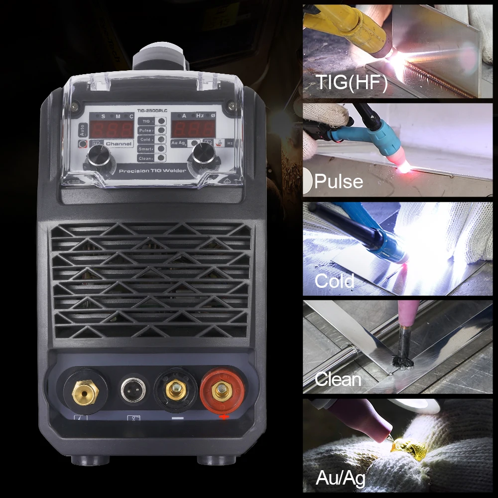 ANDELI 250A TIG-250GPLC TIG/COLD/PULSE/CLEAN/SMART/Au-Ag Cold Welding Machine Jewelry Multifunctional TIG
ANDELI 250A TIG-250GPLC TIG/COLD/PULSE/CLEAN/SMART/Au-Ag Cold Welding Machine Jewelry Multifunctional TIG