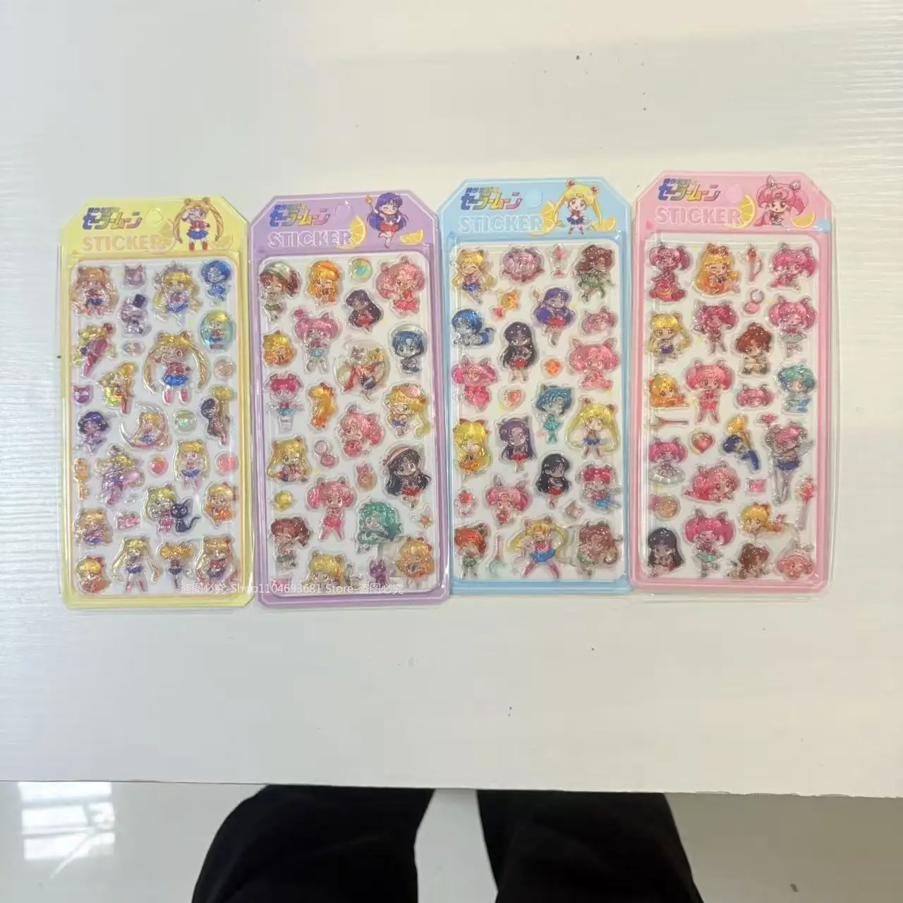New Cartoon Sailor Moon Sticker Cute 3D Relief Crystal Sticker Diy Scrapbook Toy Gift Mobile Phone Shell Decoration
New Cartoon Sailor Moon Sticker Cute 3D Relief Crystal Sticker Diy Scrapbook Toy Gift Mobile Phone Shell Decoration