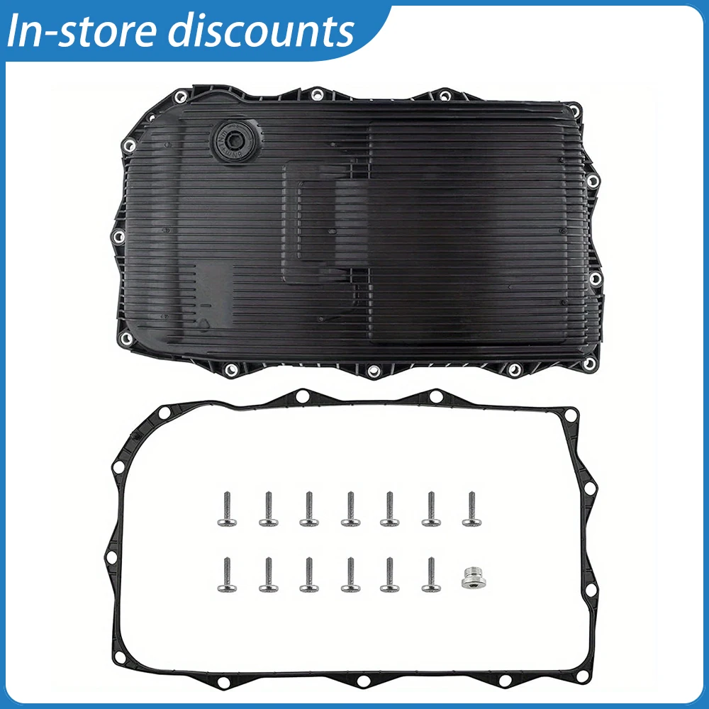 High Quality Automatic Transmission Oil Pan with Filter & Gasket for Dodge & BMW Series Models, OEM Replacement 24117624192
High Quality Automatic Transmission Oil Pan with Filter & Gasket for Dodge & BMW Series Models, OEM Replacement 24117624192