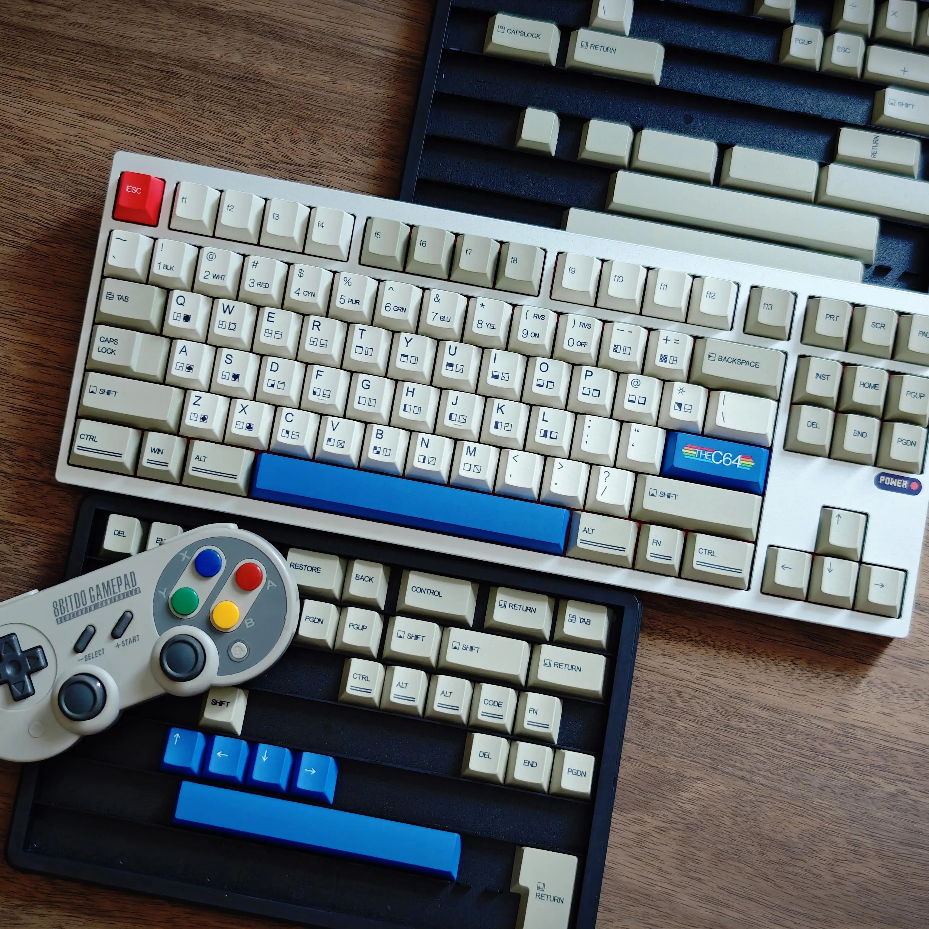 C64re keycap Original PBT mechanical keyboard Five-sided sublimation mechanical keyboard Customized full set
C64re keycap Original PBT mechanical keyboard Five-sided sublimation mechanical keyboard Customized full set