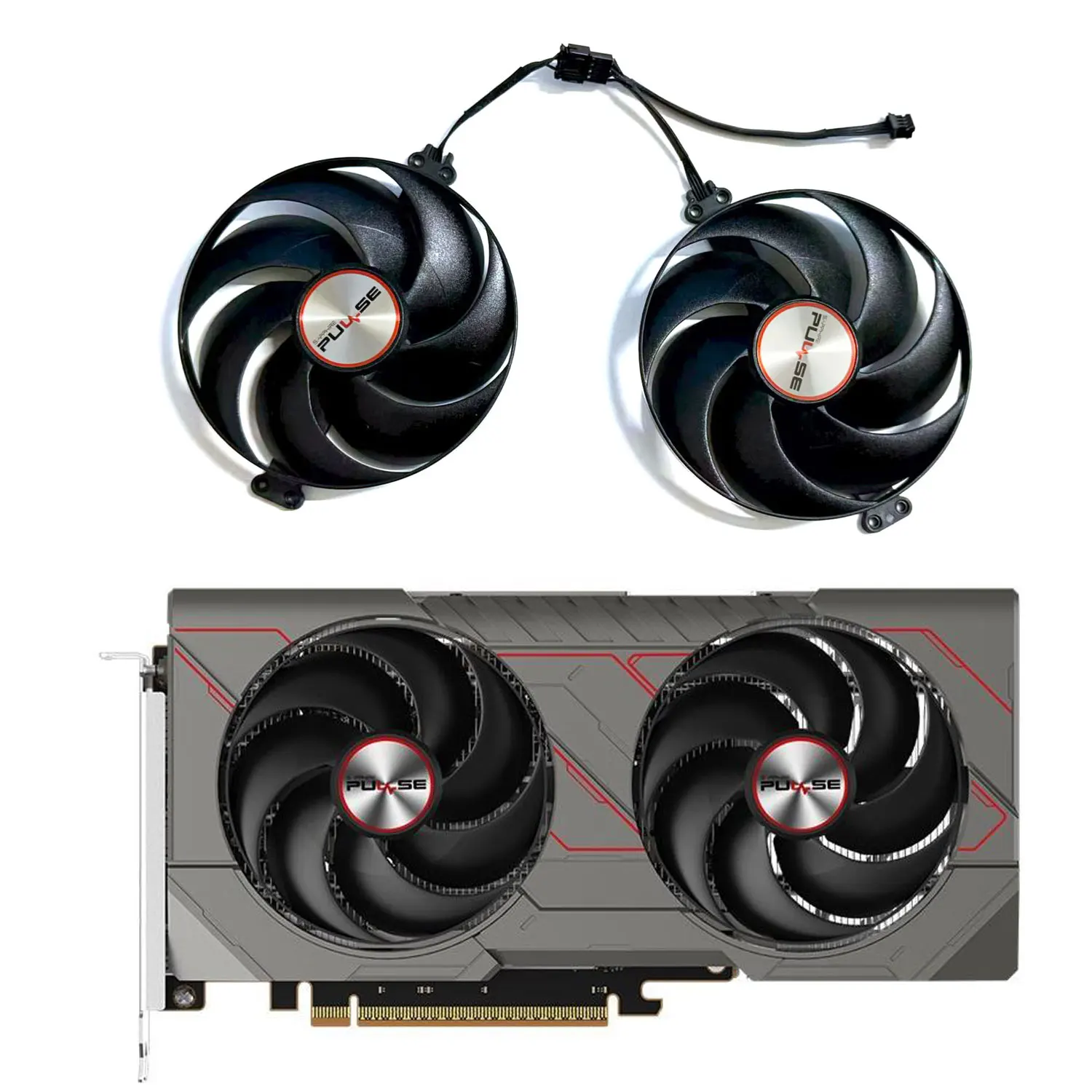 90mm 4PIN CF9015U12S DC 12V 0.55A RX 9060 XT GPU Fan for Sapphire Metal Alloy Pulsation RX 9060 XT XT 16GB Graphics Card
90mm 4PIN CF9015U12S DC 12V 0.55A RX 9060 XT GPU Fan for Sapphire Metal Alloy Pulsation RX 9060 XT XT 16GB Graphics Card