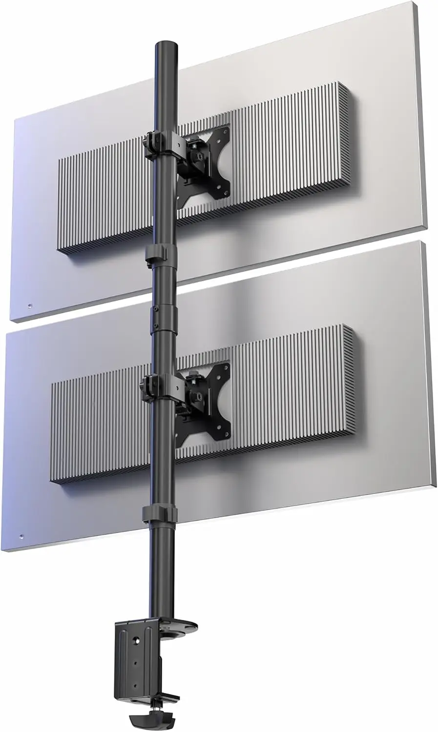 Dual Vertical Monitor Mount for 2 Ultrawide Screens up to 34", Extra Tall Adjustable Stand, 22 lbs Capacity, Black
Dual Vertical Monitor Mount for 2 Ultrawide Screens up to 34", Extra Tall Adjustable Stand, 22 lbs Capacity, Black