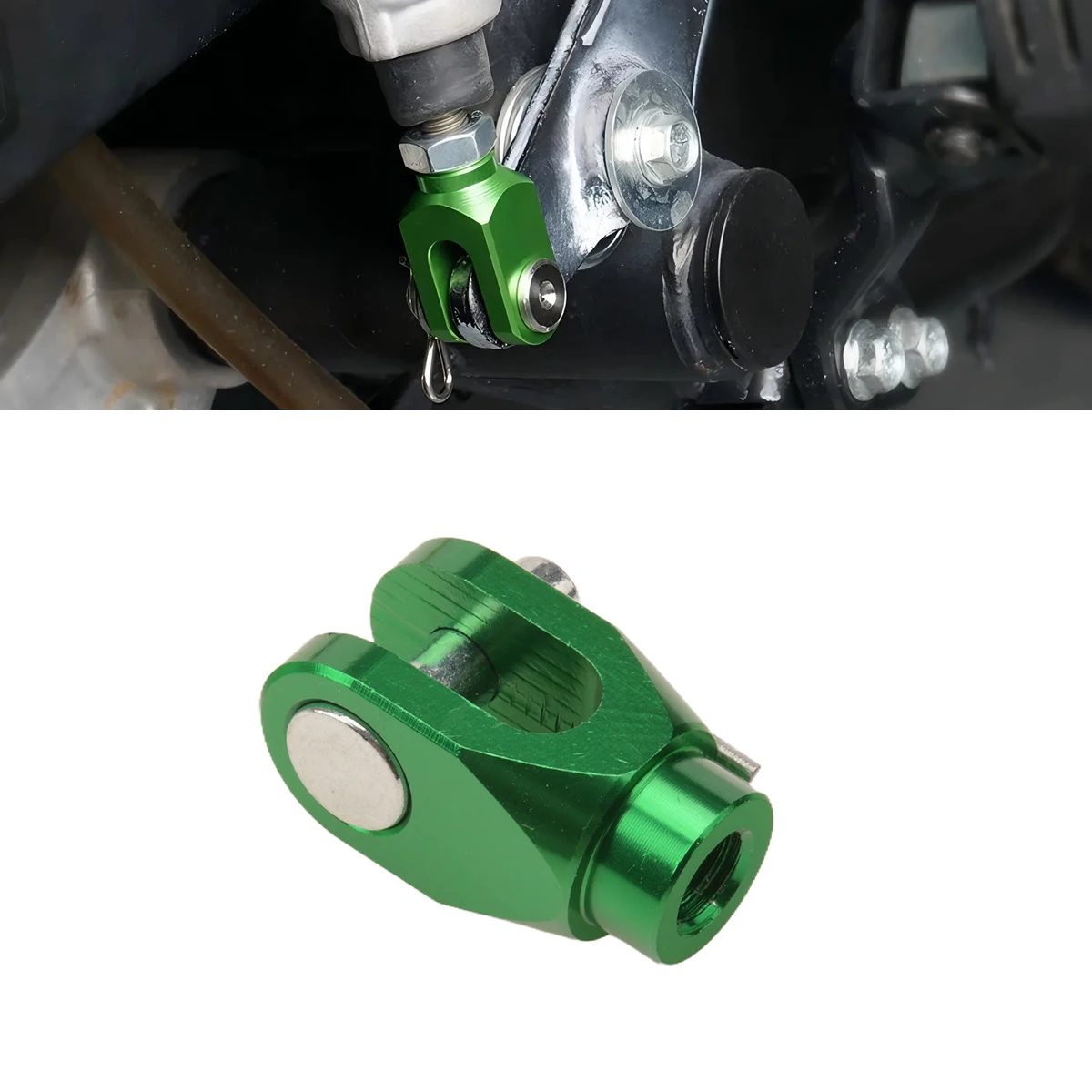 Motorcycle Rear Brake Clevis For KAWASAKI KX65 KX250 KX250F KX450F KX250X KX450X KLX300R KLX450R KX KXF RMZ250 KFX450R 2003-2025
Motorcycle Rear Brake Clevis For KAWASAKI KX65 KX250 KX250F KX450F KX250X KX450X KLX300R KLX450R KX KXF RMZ250 KFX450R 2003-2025
